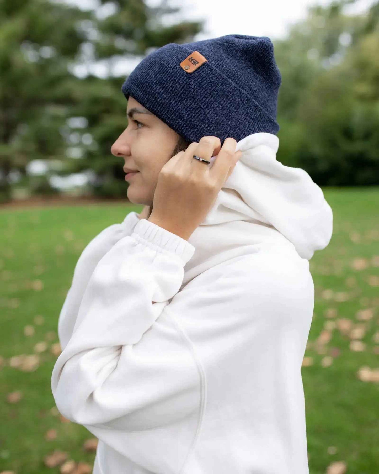 NEW HAAKWEAR H-Stitch Cuffed Beanie - Designed and Made in USA (Patented Design)