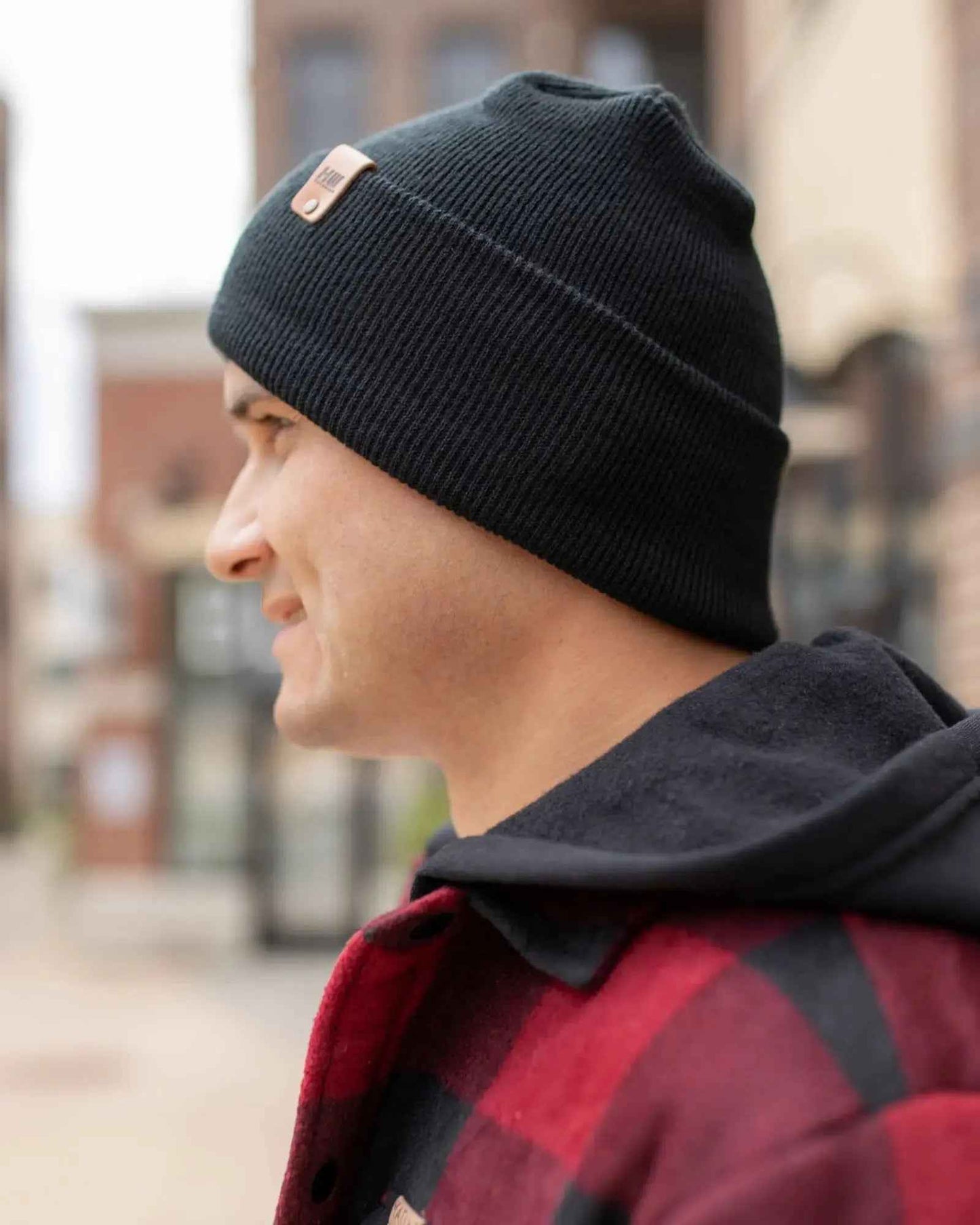 NEW HAAKWEAR H-Stitch Cuffed Beanie - Designed and Made in USA (Patented Design)