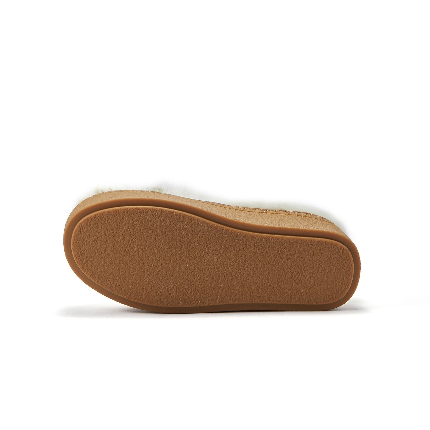 Cold Weather Classic Loafer Mixed Texture Sheepskin NORDSKE WHITE