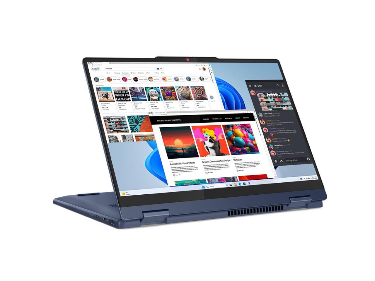 Lenovo 14" IdeaPad 5 2-in-1 – Ryzen 7 8845HS – Convertible Touchscreen Laptop 16GB 1TB SSD