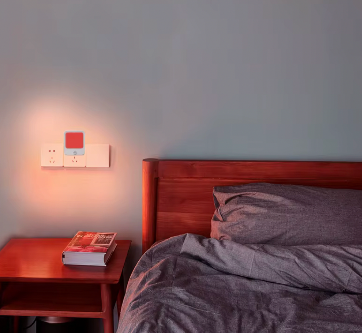 Nightlight Motion Sensing Red Circadian Friendly Nightlight DreamWalkerz