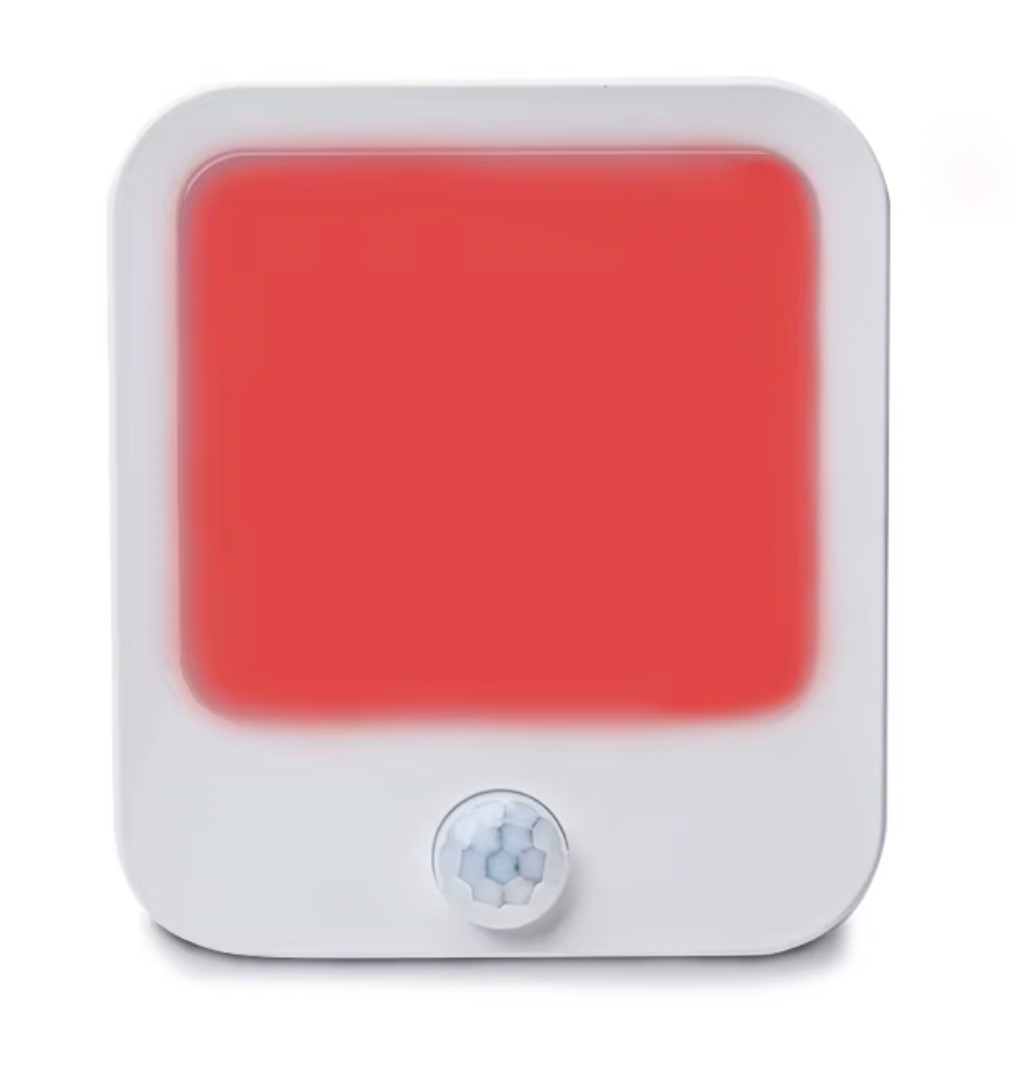 Nightlight Motion Sensing Red Circadian Friendly Nightlight DreamWalkerz