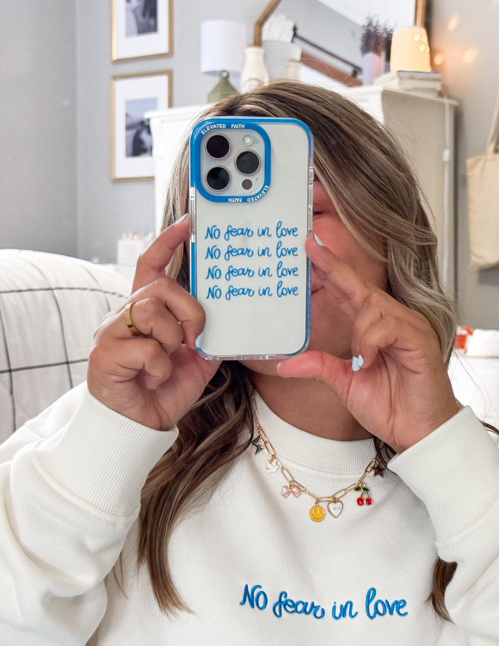 No Fear in Love Durable iPhone Phone Case