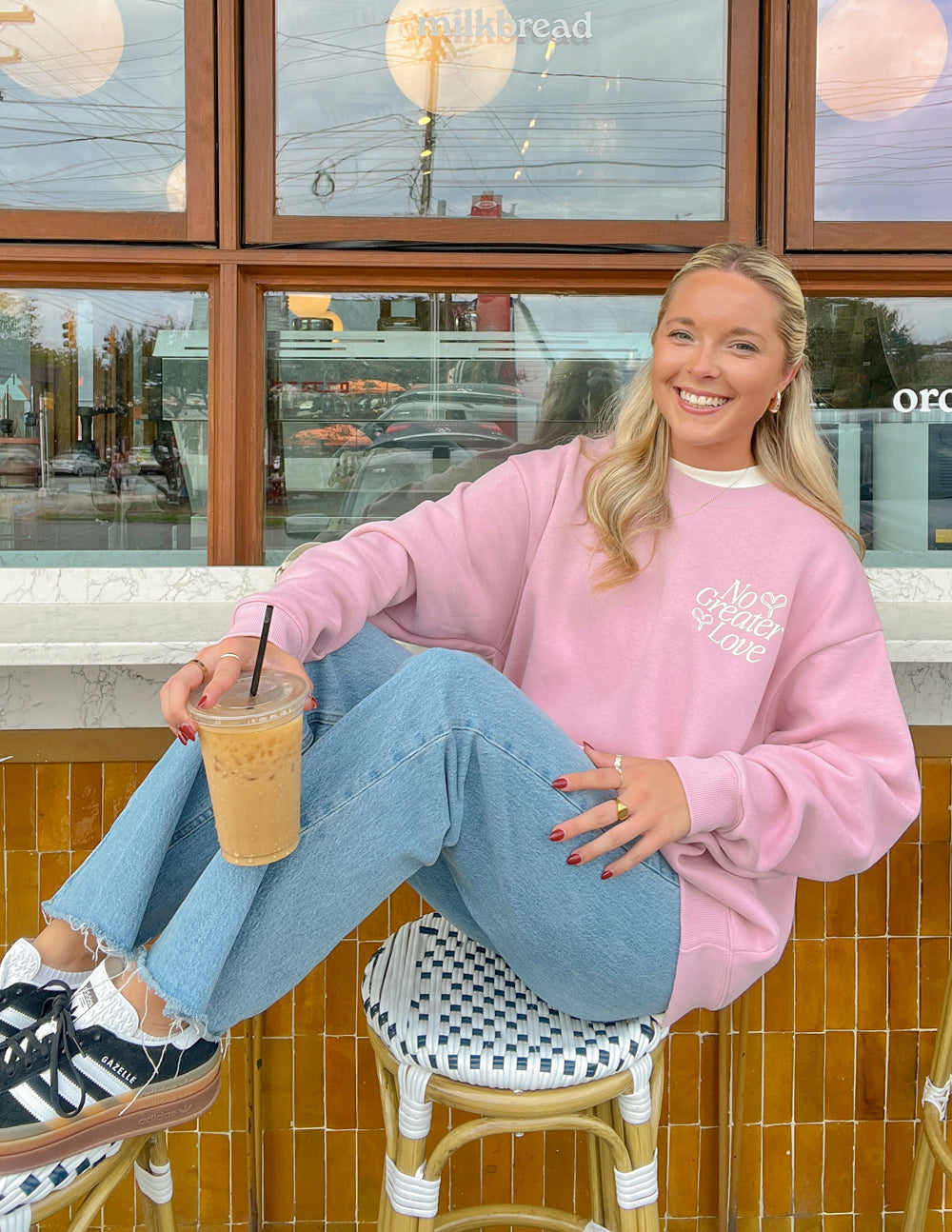 No Greater Love Nectar Relaxed Unisex Crewneck
