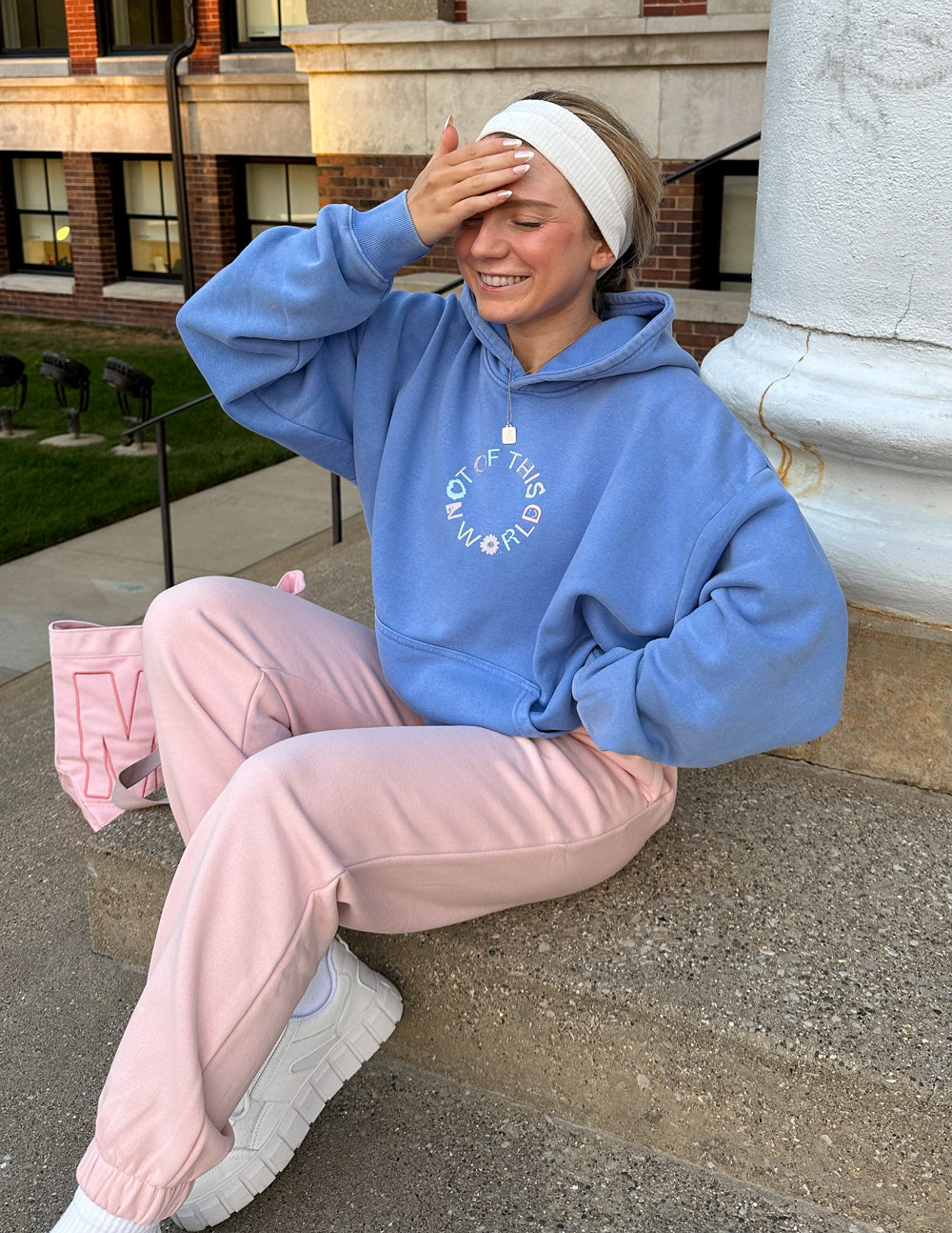 Not of This World Provence Blue Unisex Hoodie