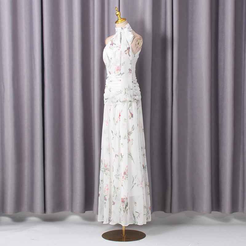 French Elegant Party Event Evening Dress