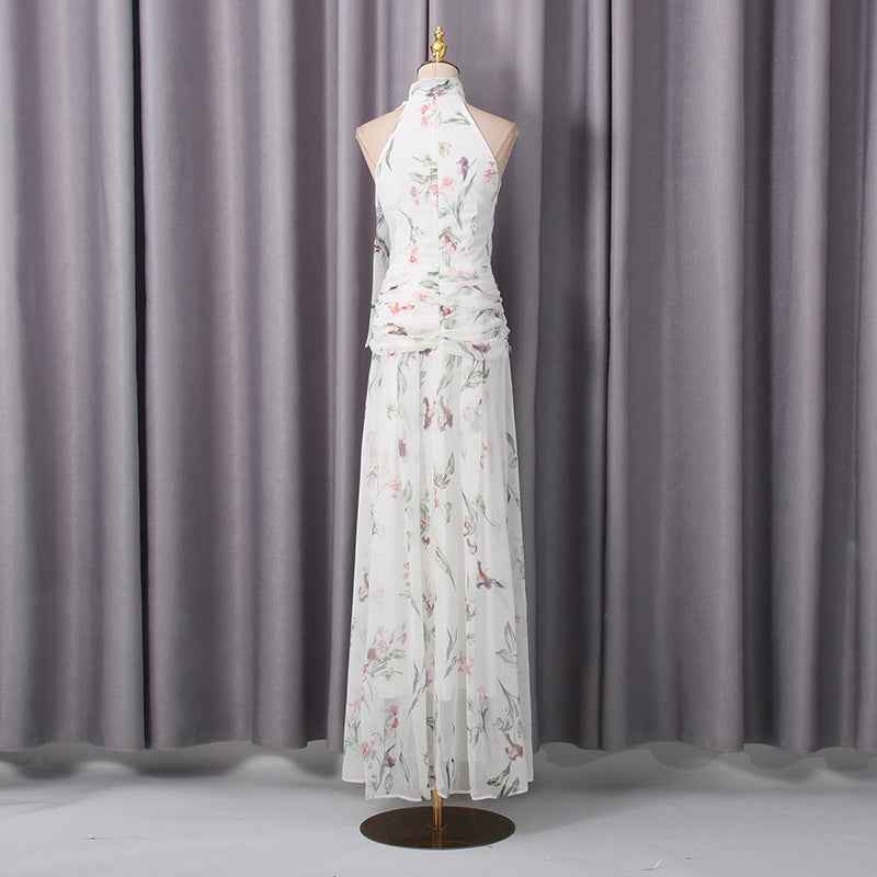 French Elegant Party Event Evening Dress