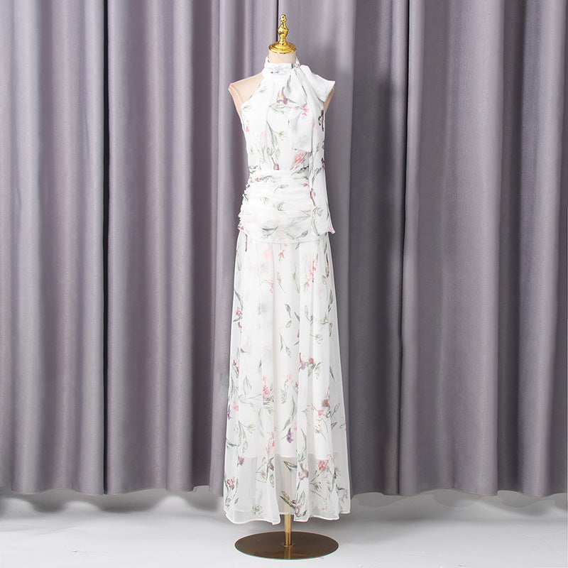 French Elegant Party Event Evening Dress
