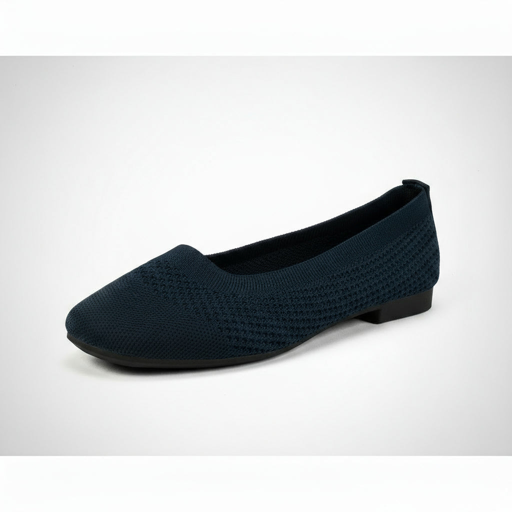 Flying Woven Mesh Large Size Shallow-Mouth Women’s Shoes