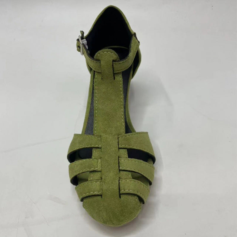 Women’s Suede Round Toe Plus Size Casual Flats Shoes