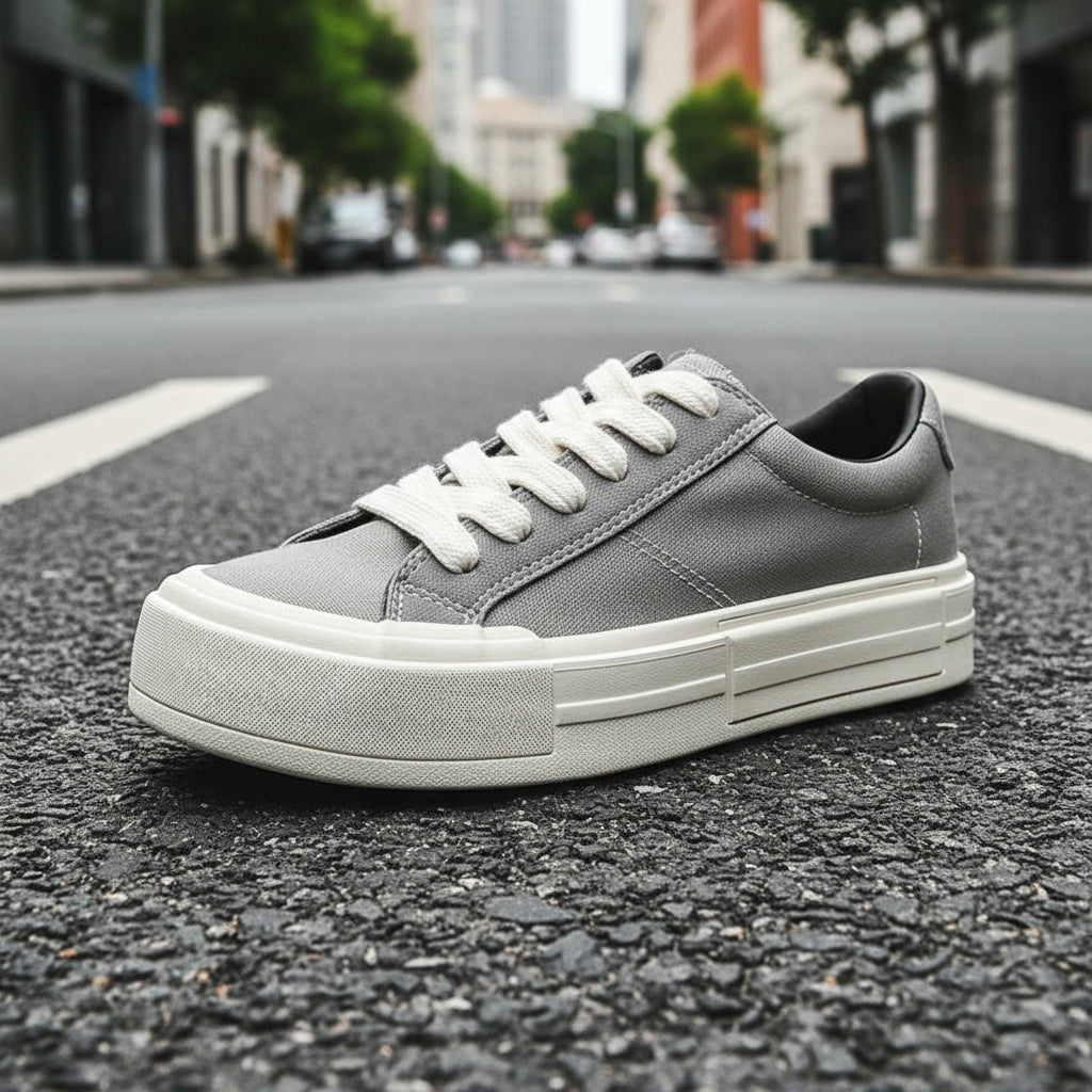 Canvas Platform Lifted Skate Shoes Casual & Sporty Women’s Sneakers