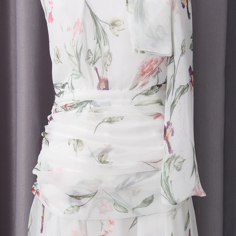 French Elegant Party Event Evening Dress