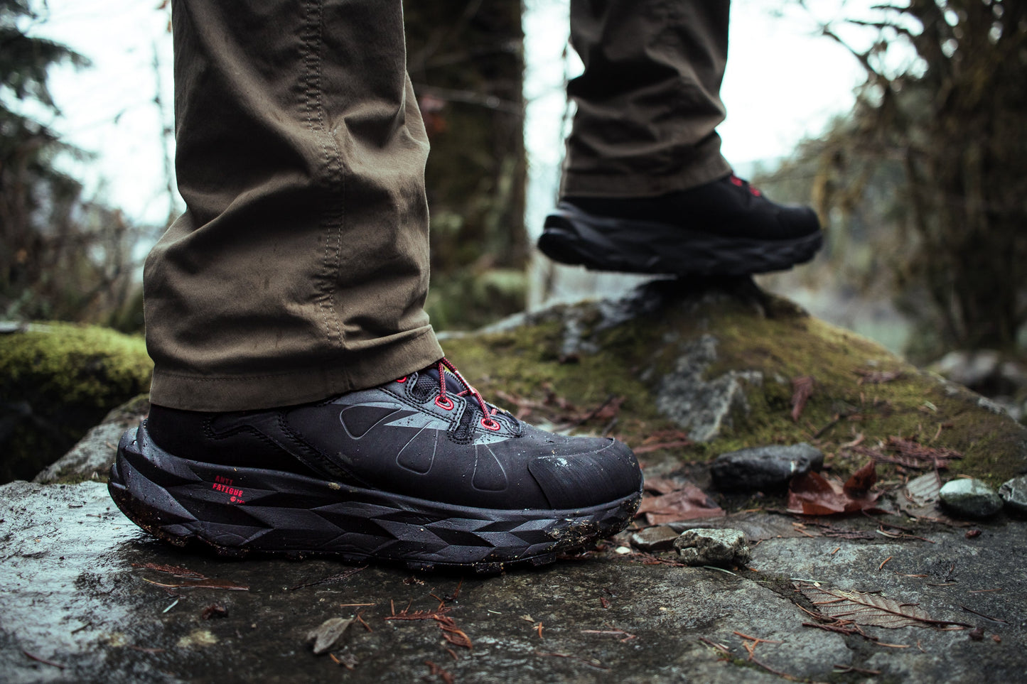 Waterproof 6 Inch Hiking Boots Farmington Black ROCKROOSTER