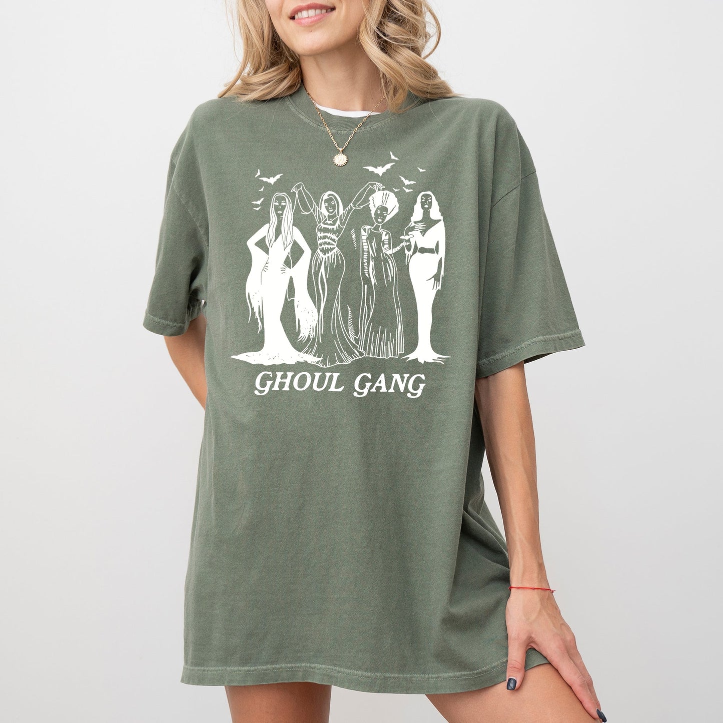 Ghoul Gang Witch Aesthetic Costume T-shirt Comfort Colors