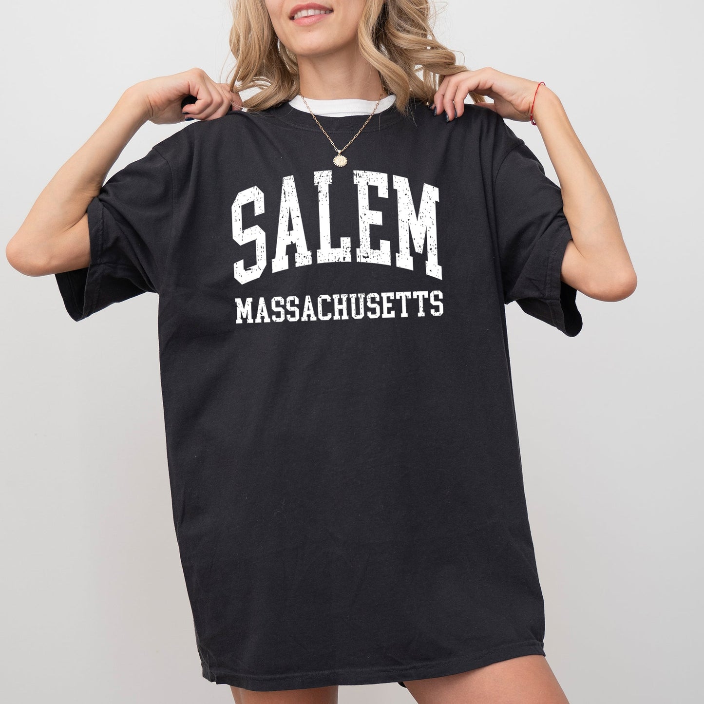 Salem Massachusetts, Funny, Witch, Aesthetic, Meme, Halloween, Spooky, Costume, Tshirt Comfort Colors T-Shirt