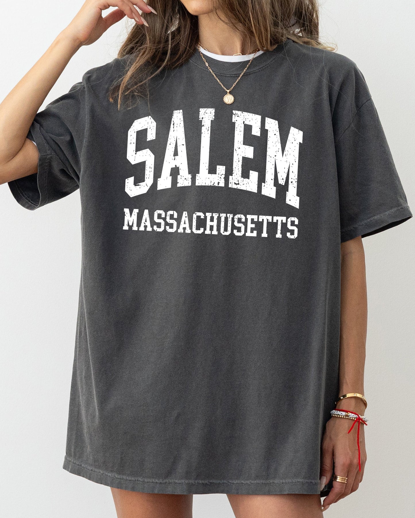 Salem Massachusetts, Funny, Witch, Aesthetic, Meme, Halloween, Spooky, Costume, Tshirt Comfort Colors T-Shirt