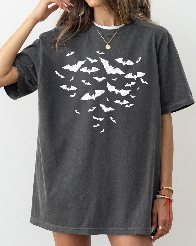 Flying Bats Aesthetic Costume T-Shirt Comfort Colors T-Shirt