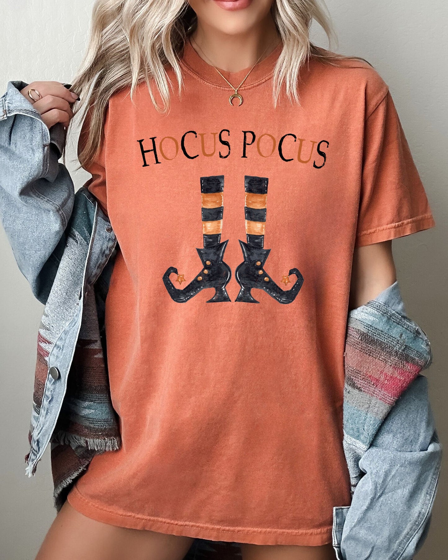 Hocus Pocus Comfort Colors Vintage Graphic T-Shirt