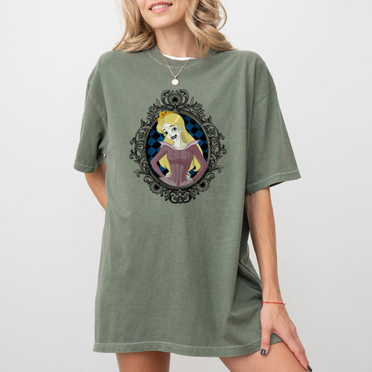 Sleeping Beauty, Princess, Skeleton, Funny, Witch, Aesthetic, Meme, Halloween, Spooky, Costume, Tshirt Comfort Colors T-Shirt