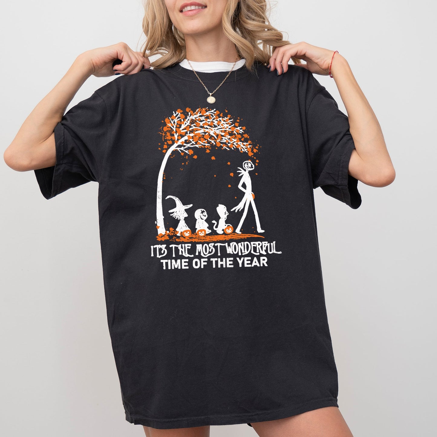 It's The Most Wonderful Time, Horror Movie, Skeleton, Spooky, Ghost, Funny, Witch, Aesthetic, Meme, Halloween, Costume, Tshirt Comfort Colors T-Shirt