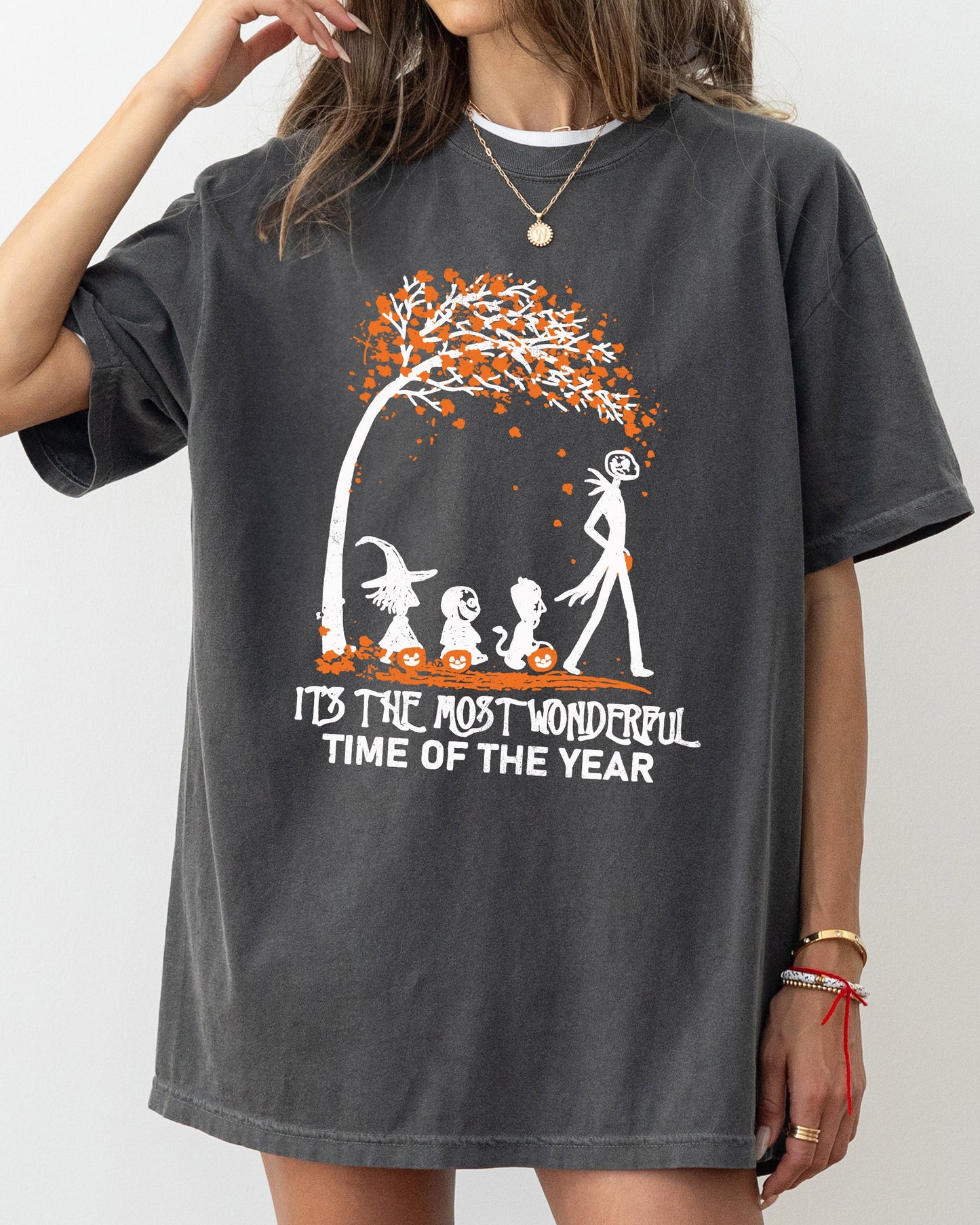 It's The Most Wonderful Time, Horror Movie, Skeleton, Spooky, Ghost, Funny, Witch, Aesthetic, Meme, Halloween, Costume, Tshirt Comfort Colors T-Shirt