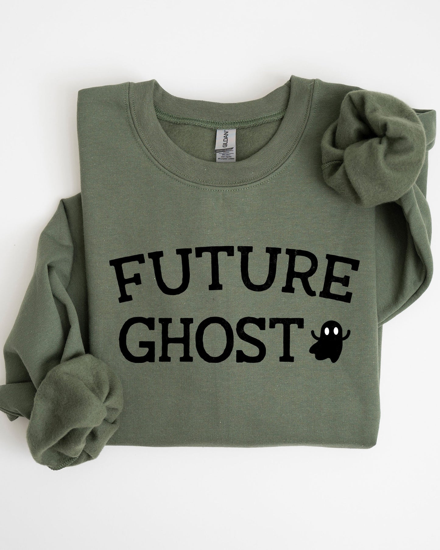 Future Ghost Halloween Costume Sweatshirt Unisex Cotton Polyester Blend