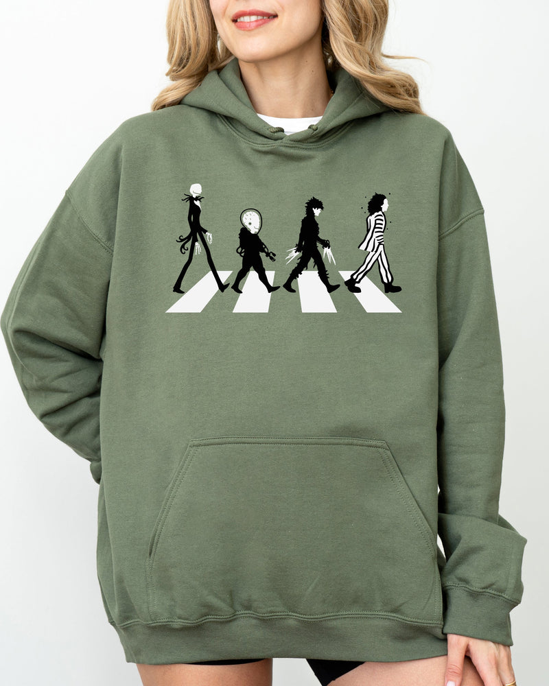 Skeleton Funny Halloween Costume Hoodie Hooded Sweatshirt Burton Road