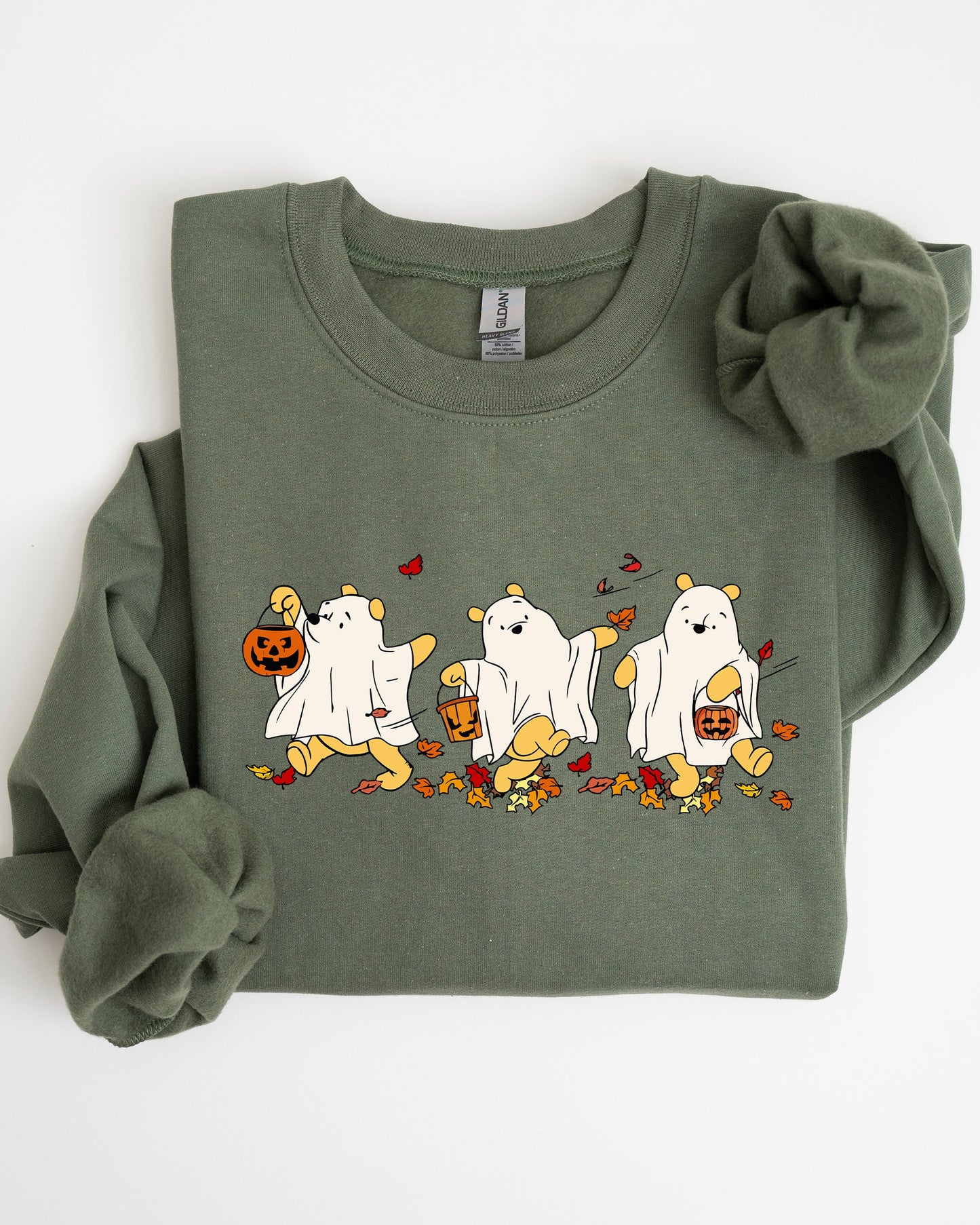Ghost Pooh Funny Spooky Halloween Costume Sweatshirt