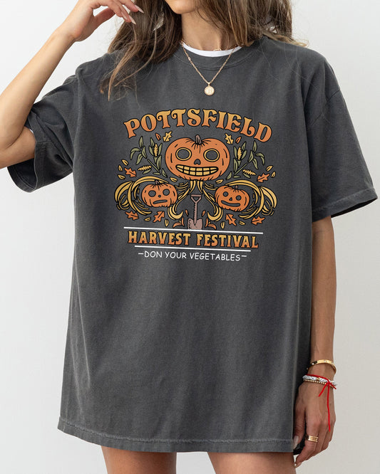 Harvest Festival Funny Spooky Witch Halloween Costume Tshirt Comfort Colors T-Shirt