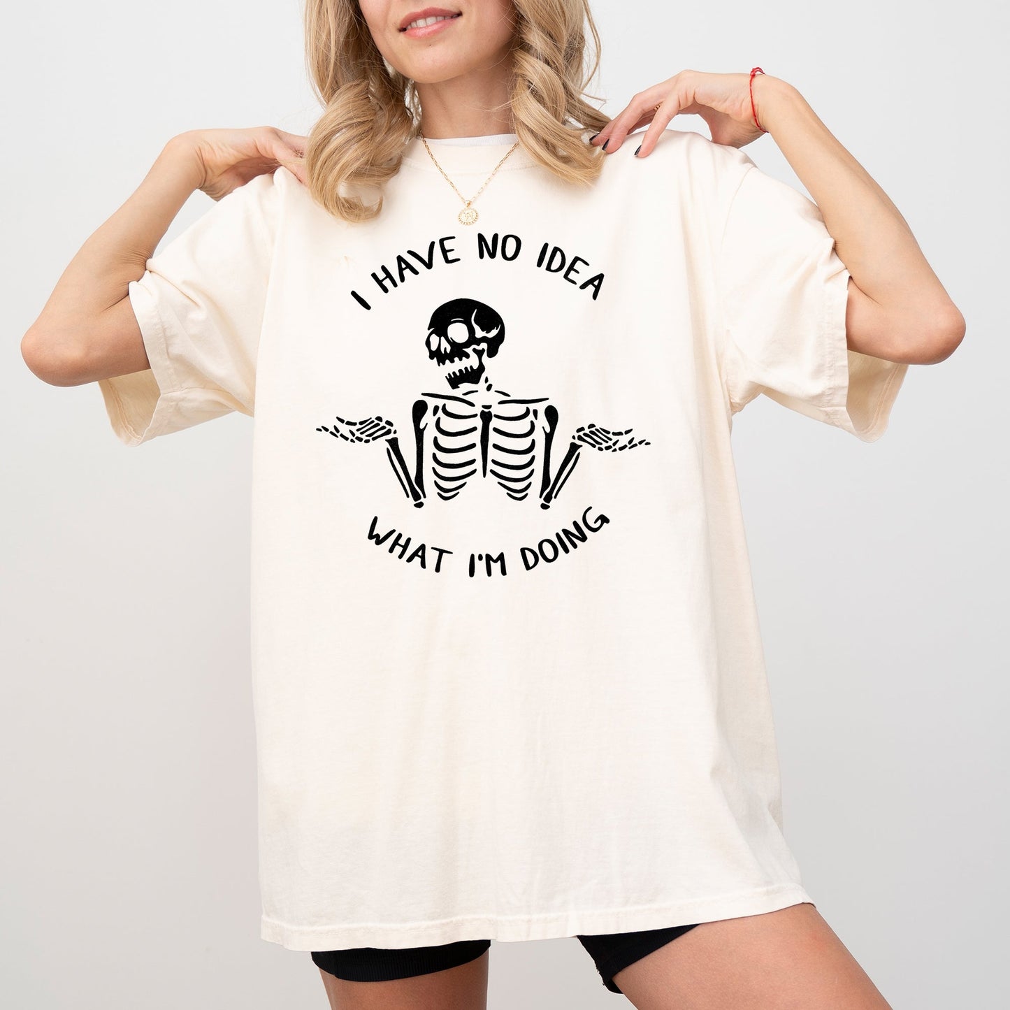 Funny Halloween Aesthetic Costume T-Shirt Comfort Colors