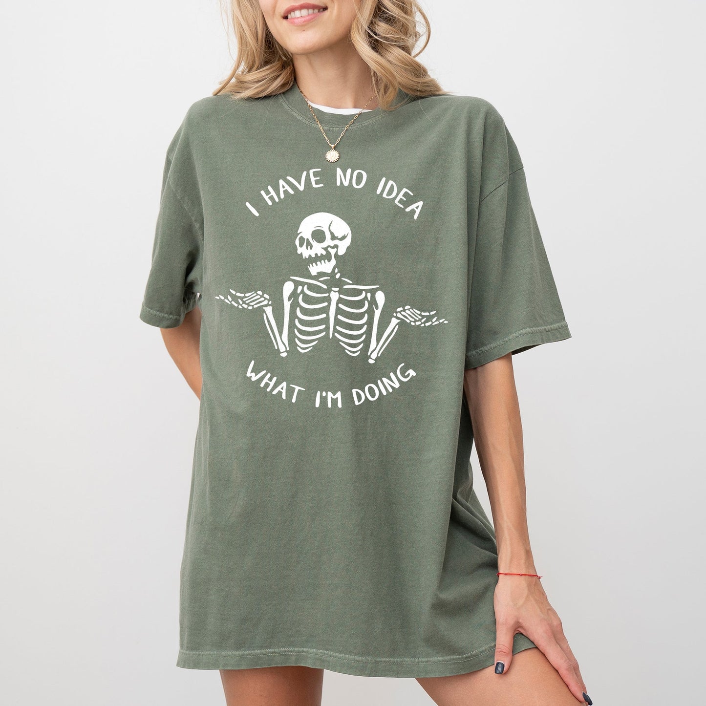 Funny Halloween Aesthetic Costume T-Shirt Comfort Colors