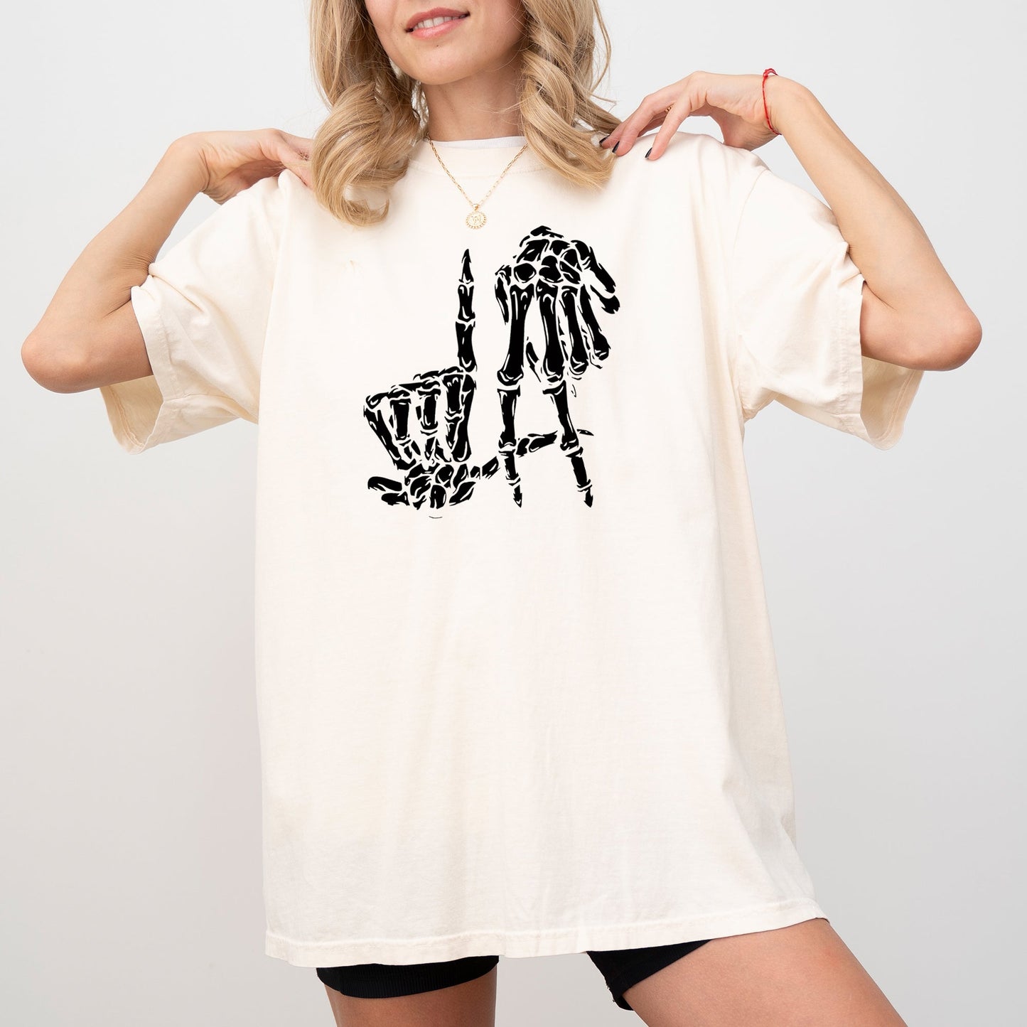 Skeleton, Ghost, Witch, Skull, Funny, Spooky, Aesthetic, Meme, Halloween, Costume, Tshirt Comfort Colors T-Shirt