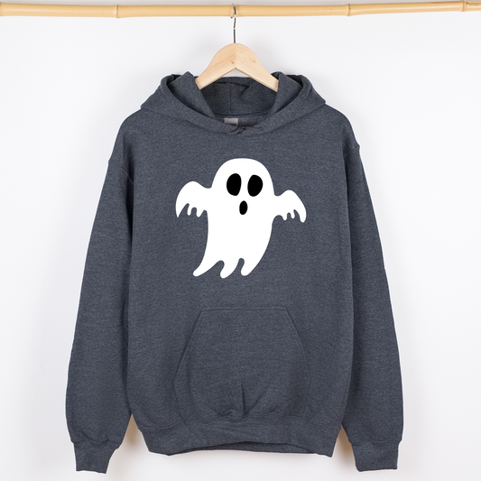 Spooky Ghost, Skeleton, Witch, Skull, Spooky, Aesthetic, Meme, Halloween, Costume, Graphic Hoodie, Hooded Sweatshirt