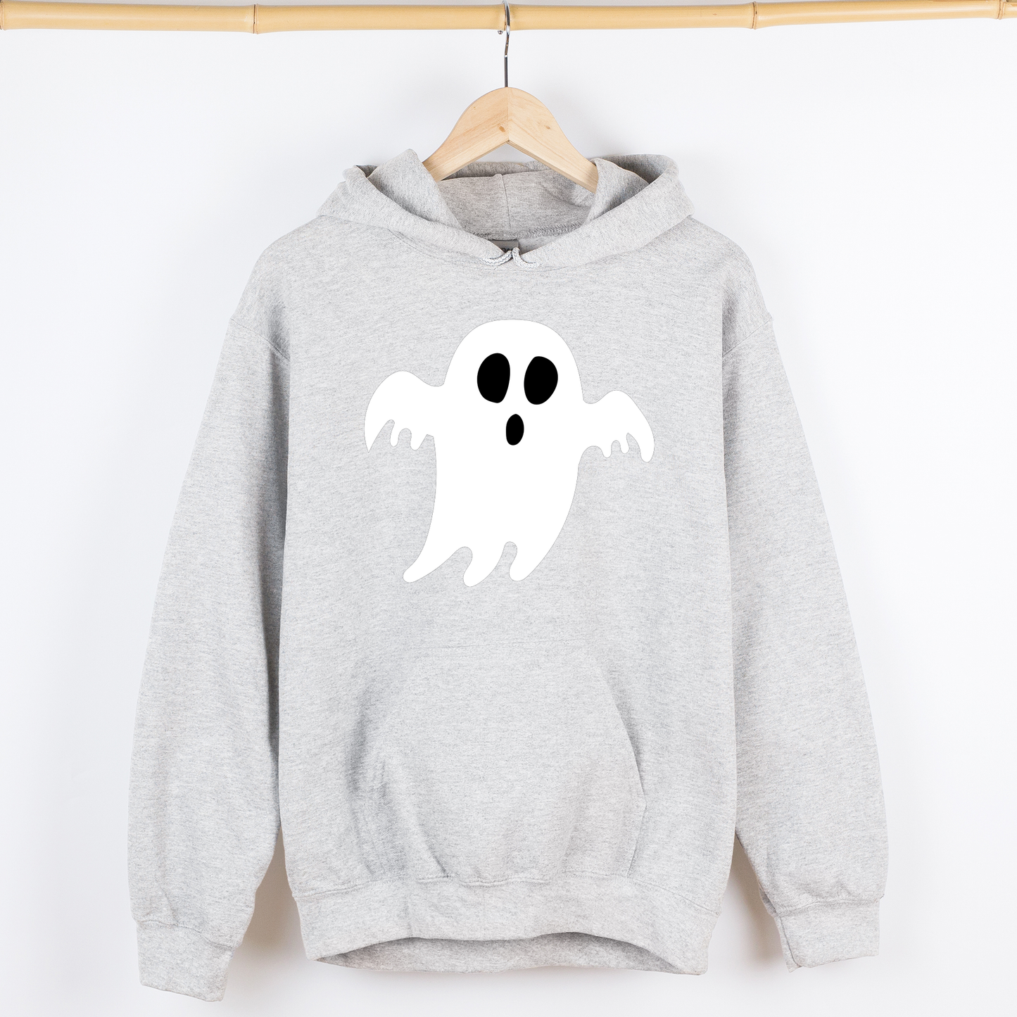 Spooky Ghost, Skeleton, Witch, Skull, Spooky, Aesthetic, Meme, Halloween, Costume, Graphic Hoodie, Hooded Sweatshirt