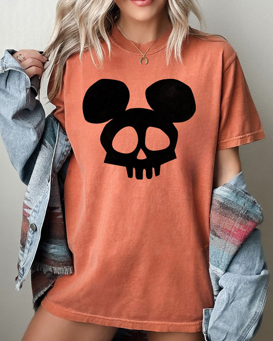 Mouse Ears, Skeleton, Ghost, Witch, Skull, Spooky, Aesthetic, Meme, Halloween, Costume, Tshirt Comfort Colors T-Shirt