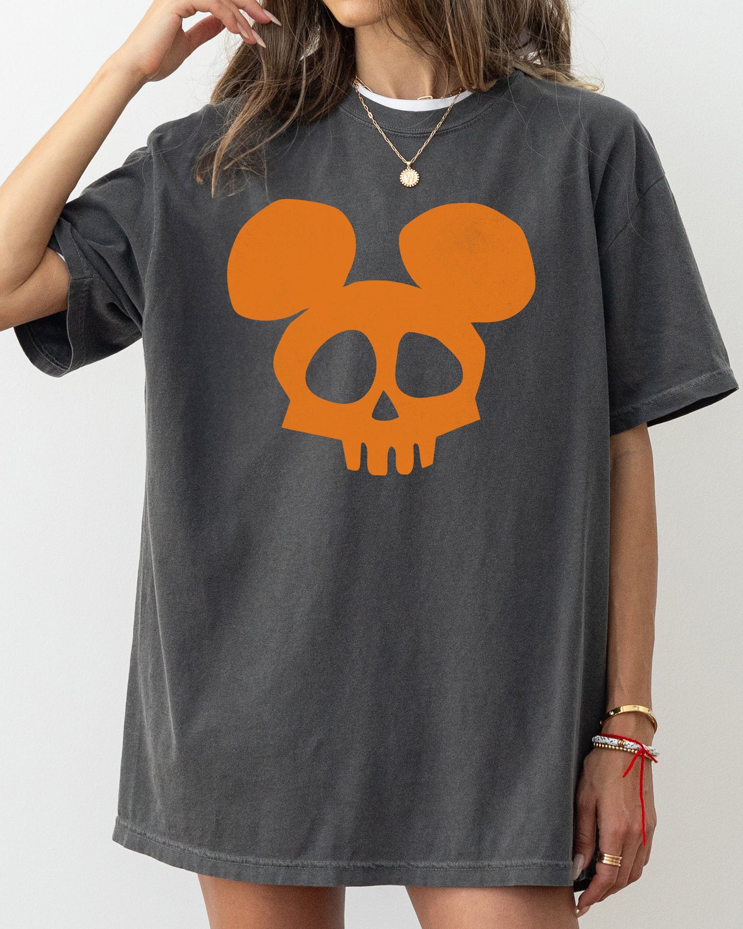 Mouse Ears, Skeleton, Ghost, Witch, Skull, Spooky, Aesthetic, Meme, Halloween, Costume, Tshirt Comfort Colors T-Shirt