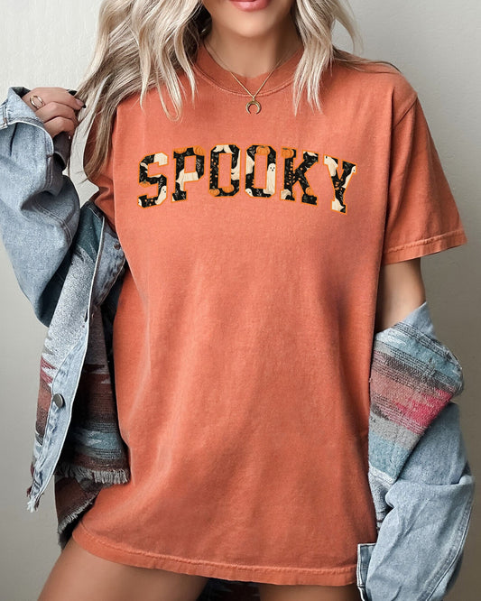 Spooky, Skeleton, Ghost, Witch, Skull, Spooky, Aesthetic, Meme, Halloween, Costume, Tshirt Comfort Colors T-Shirt