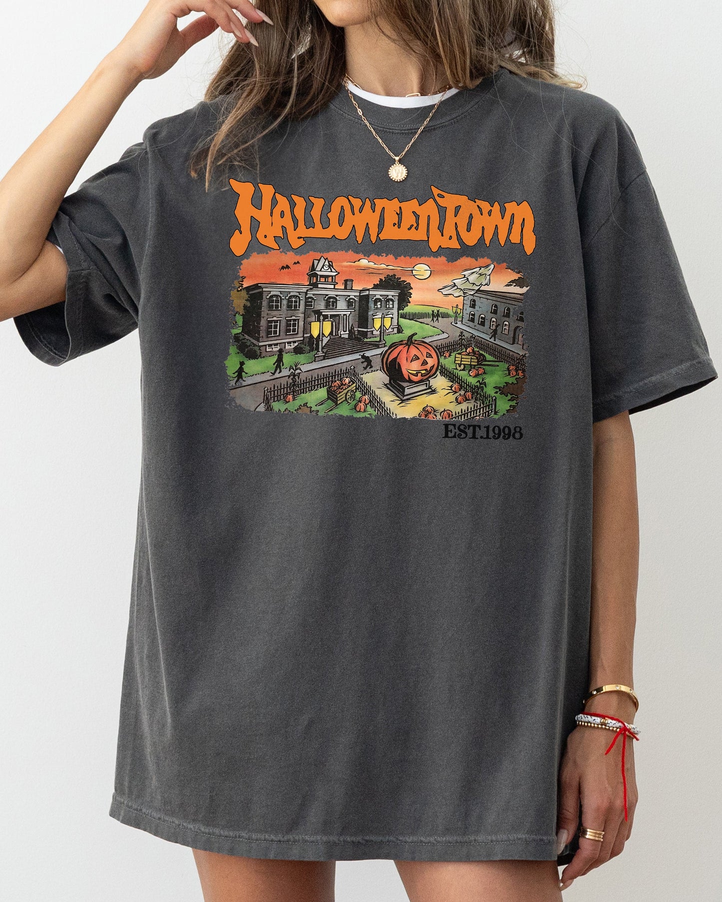 Halloweentown Aesthetic Costume Tshirt Comfort Colors T-Shirt