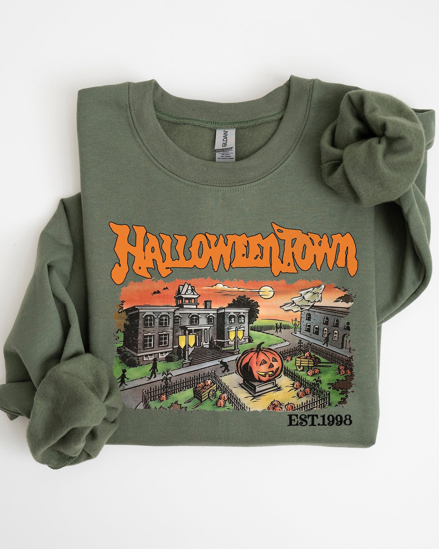 Halloweentown Spooky Costume Sweatshirt Halloween Horror Movie