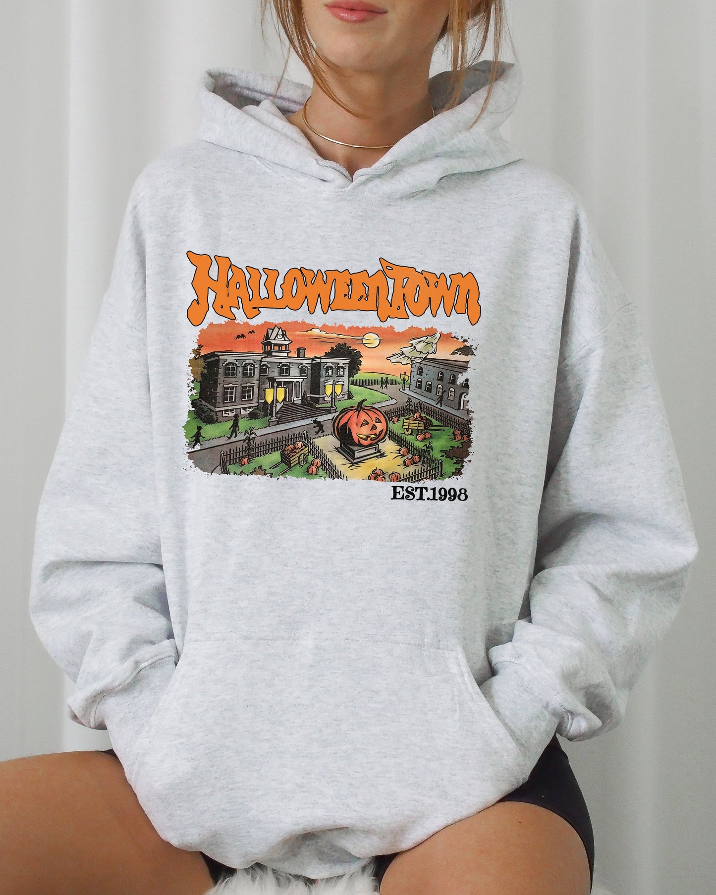 Halloweentown Spooky Halloween Costume Hoodie Hooded Sweatshirt