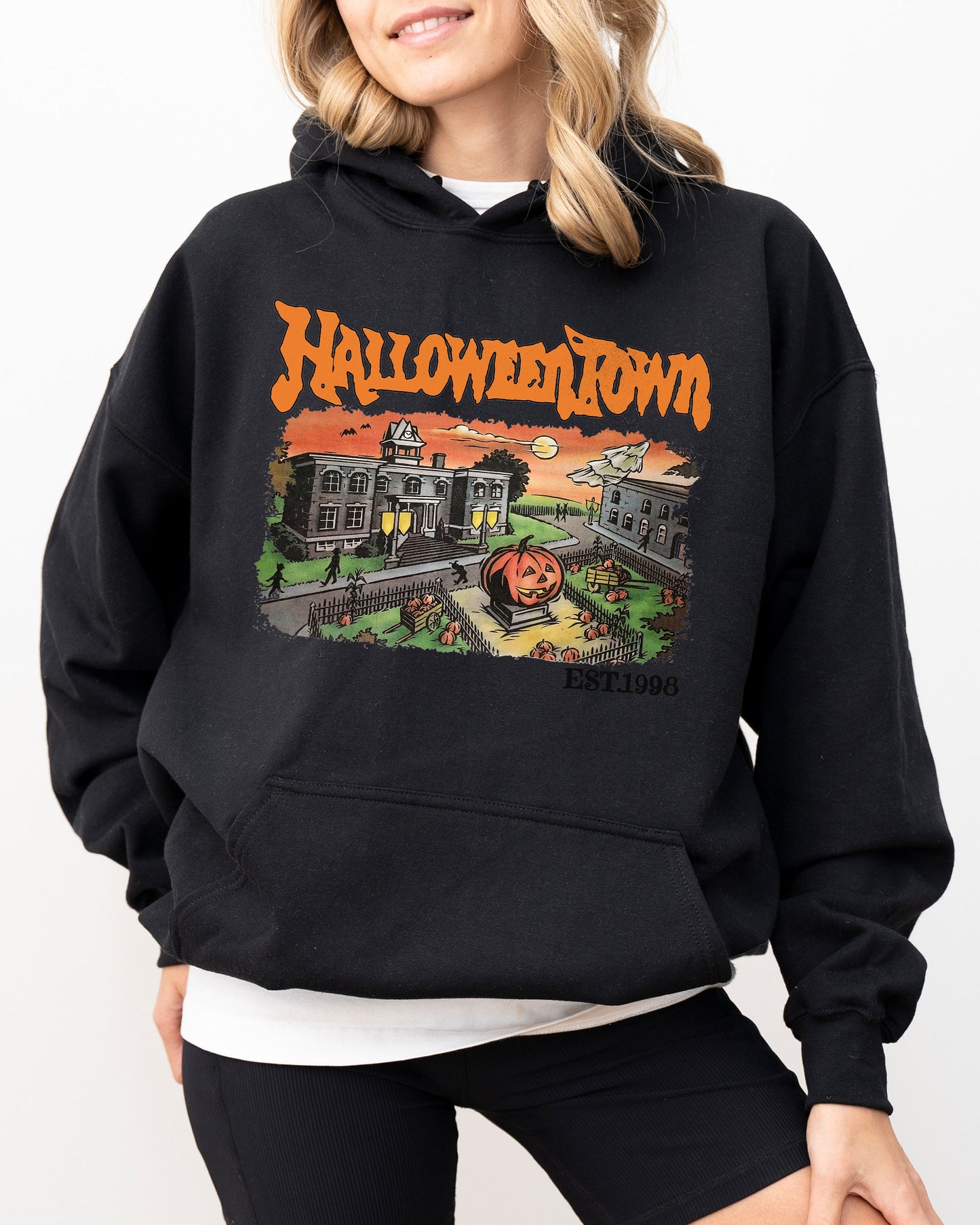 Halloweentown Spooky Halloween Costume Hoodie Hooded Sweatshirt