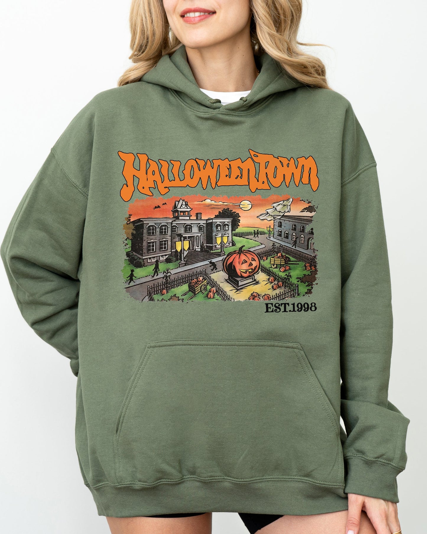 Halloweentown Spooky Halloween Costume Hoodie Hooded Sweatshirt