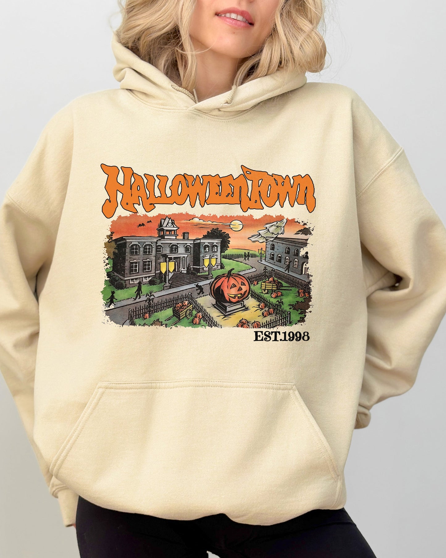 Halloweentown Spooky Halloween Costume Hoodie Hooded Sweatshirt