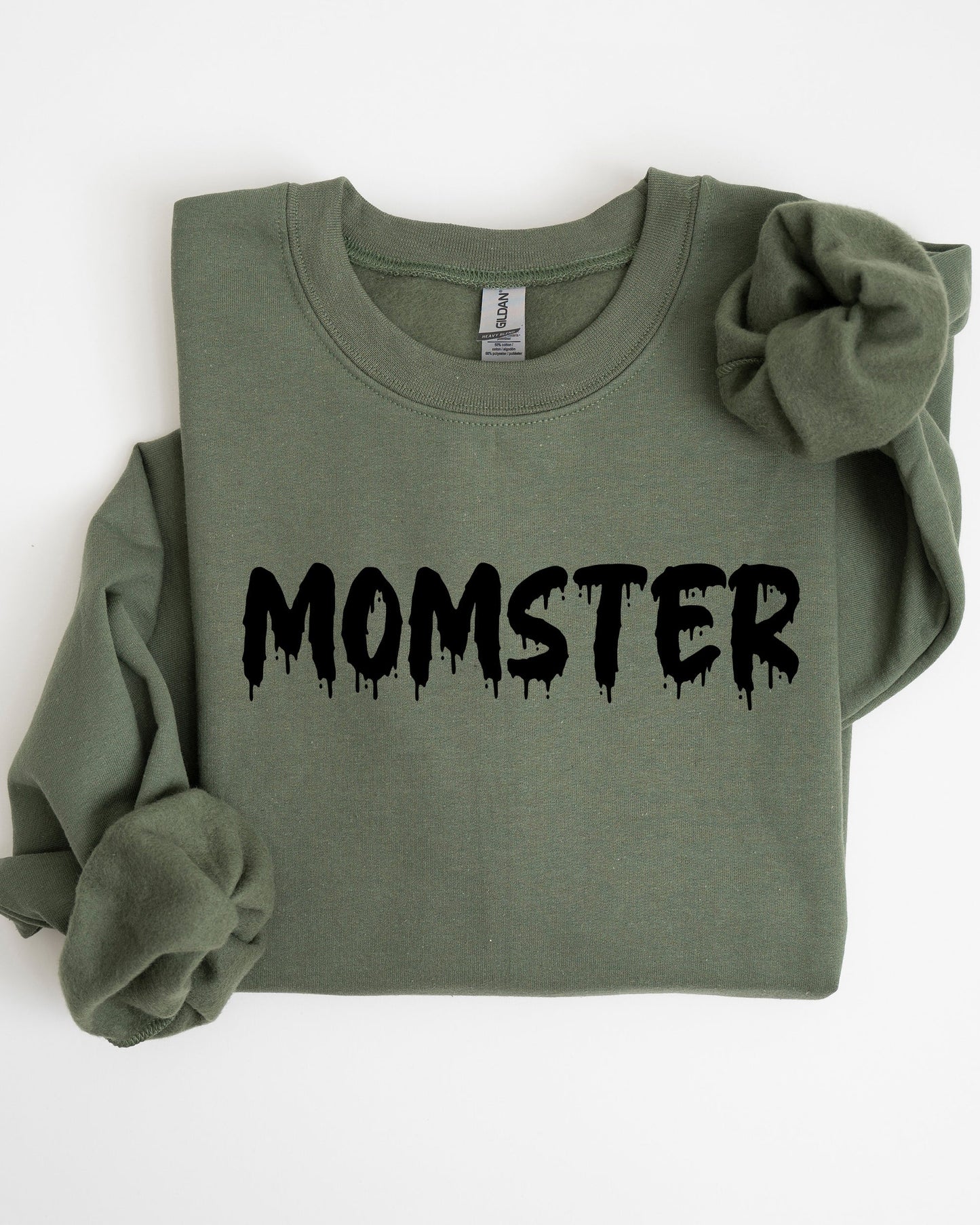 Momster, Skeleton, Ghost, Witch, Skull, Aesthetic, Meme, Halloween, Costume Sweatshirt