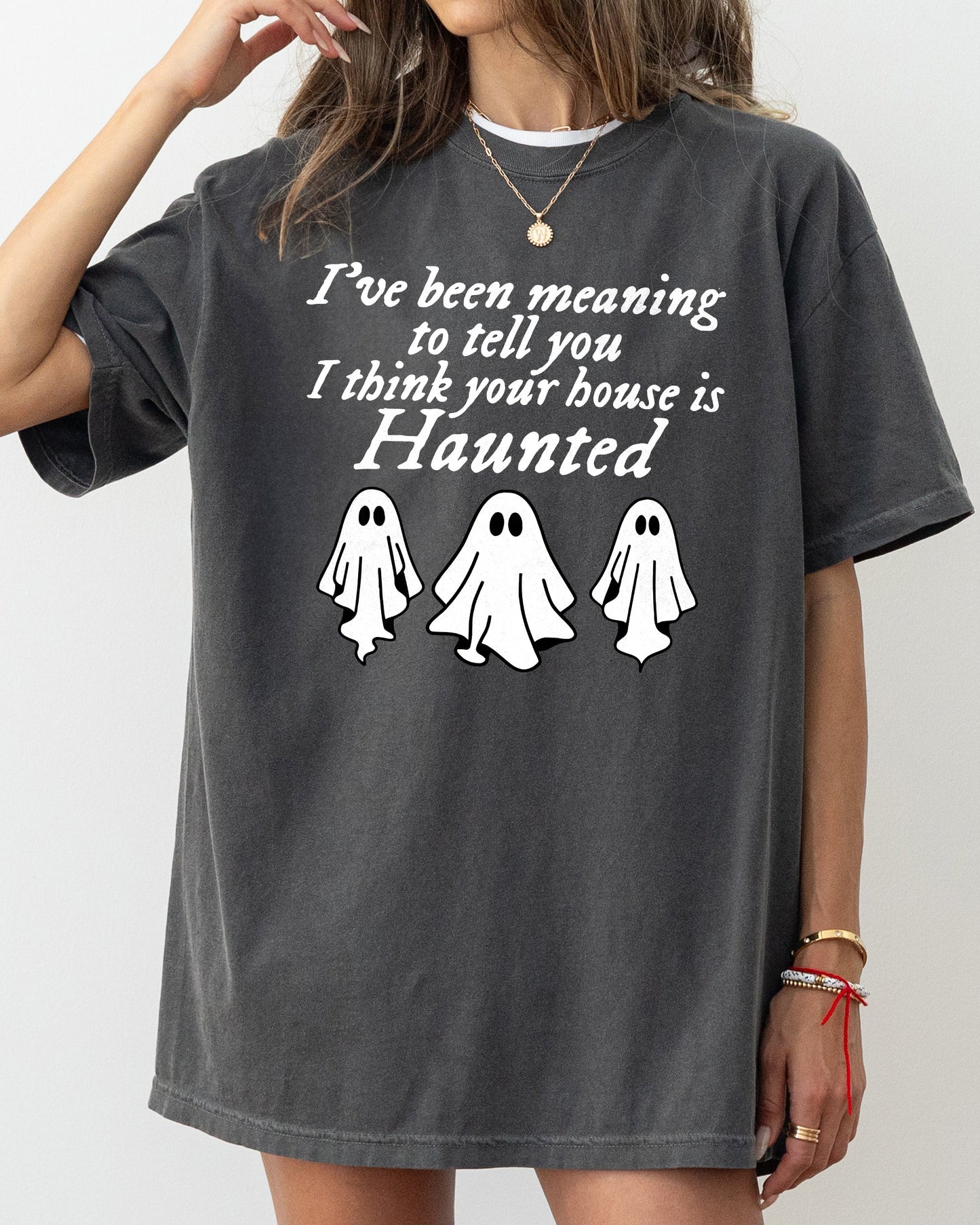 Mini Ghosts, Haunted House, Skeleton, Witch, Skull, Spooky, Aesthetic, Meme, Halloween, Costume, Tshirt Comfort Colors T-Shirt