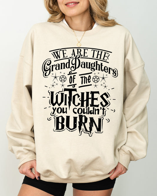 Granddaughters of the Witches Spooky Halloween Costume Sweatshirt