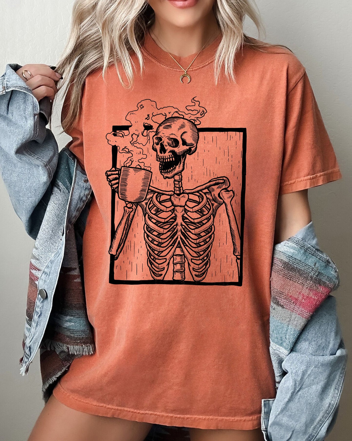Spooky Graphic Aesthetic Halloween Costume T-Shirt Comfort Colors