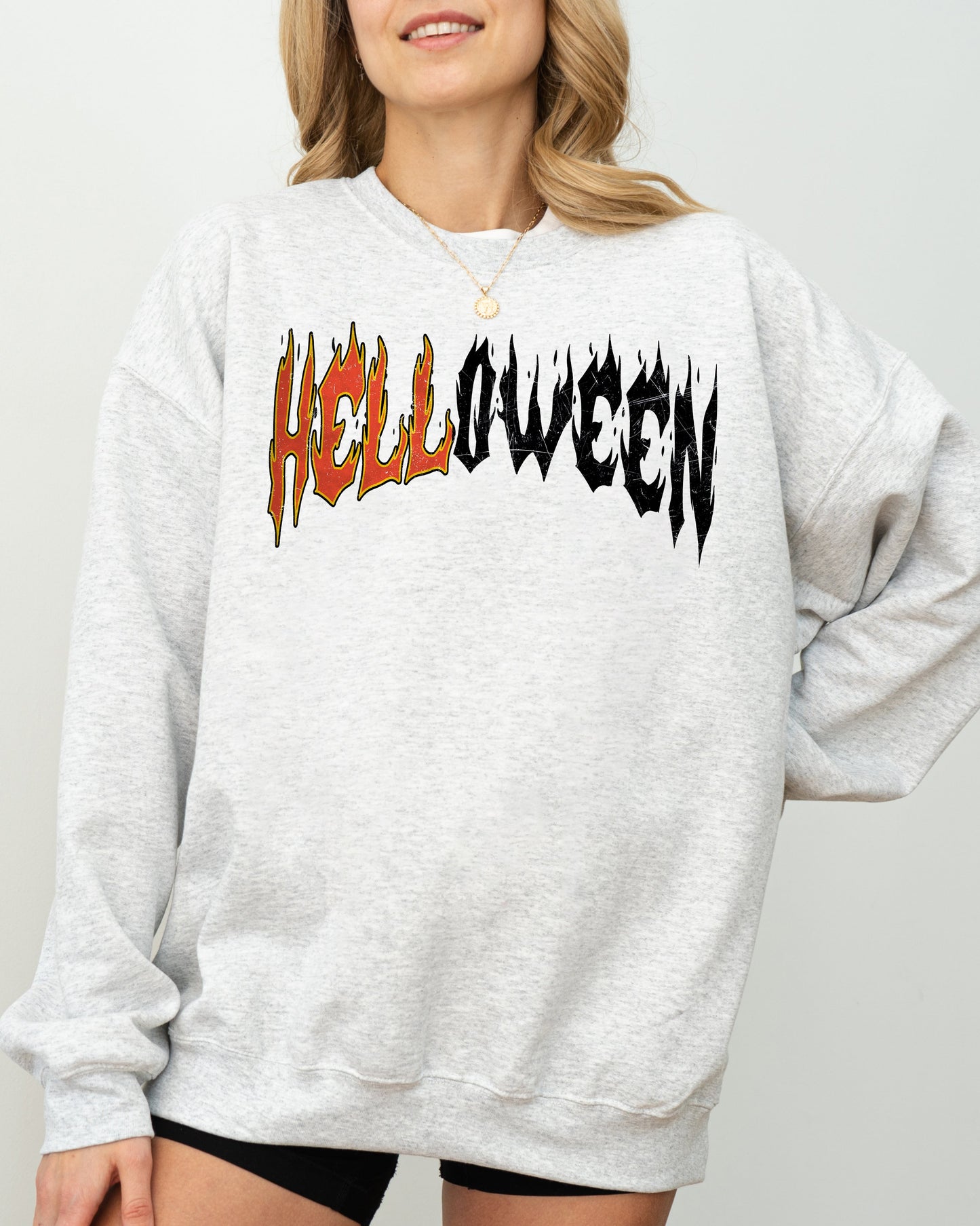 Helloween Skeleton Ghost Western Witch Skull Aesthetic Costume Sweatshirt