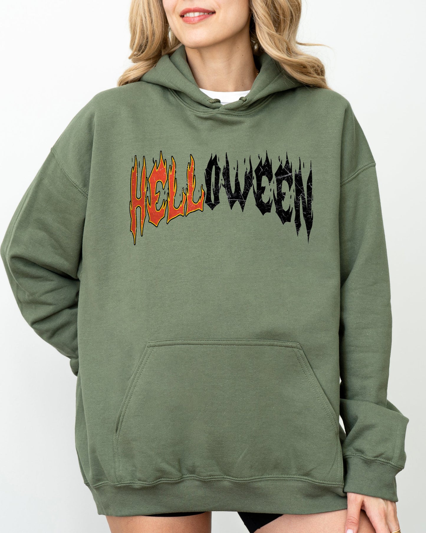 Helloween Skeleton Ghost Witch Skull Halloween Costume Hoodie Hooded Sweatshirt