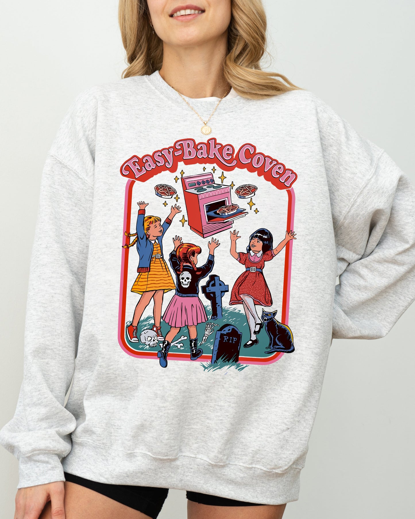 Easy-Bake Coven Spooky Halloween Costume Sweatshirt